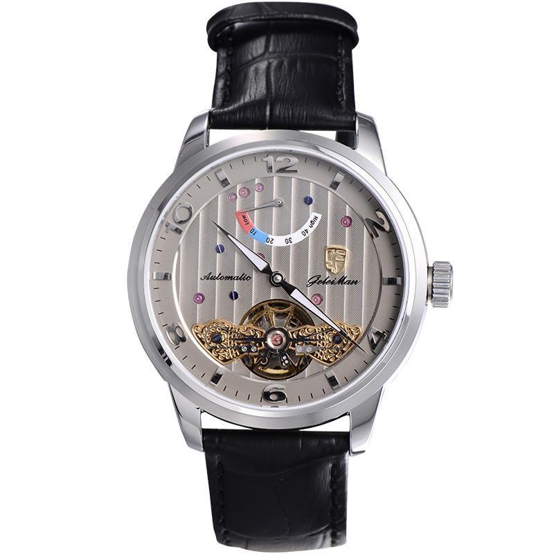 格雷曼geleiman瑞士手表全自动机械表男士手表能量显示男表品牌商务
