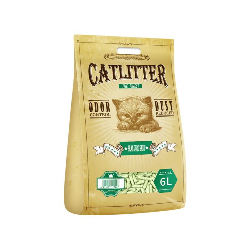 豆腐猫砂2包豆腐砂猫沙绿茶大袋无尘猫咪用品10斤图片
