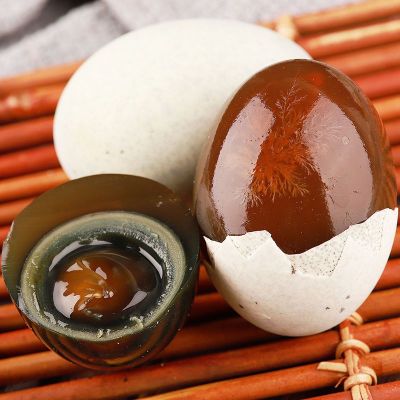 【熊猫鸟】河南特产松花皮蛋 20枚 单枚50-60g 正宗土鸭蛋新鲜腌制溏心皮蛋河南特产变蛋