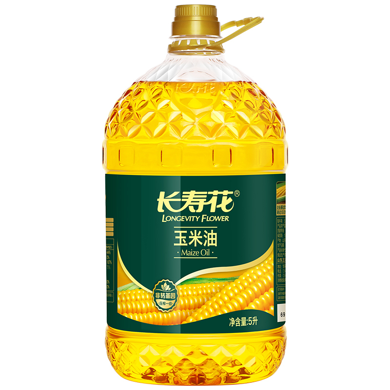 长寿花 Longevity Flower 食用油长寿花玉米油5l 1桶非转基因物理压榨一级健康食用油清香植物油 价格图片品牌报价 苏宁易购长寿花旗舰店