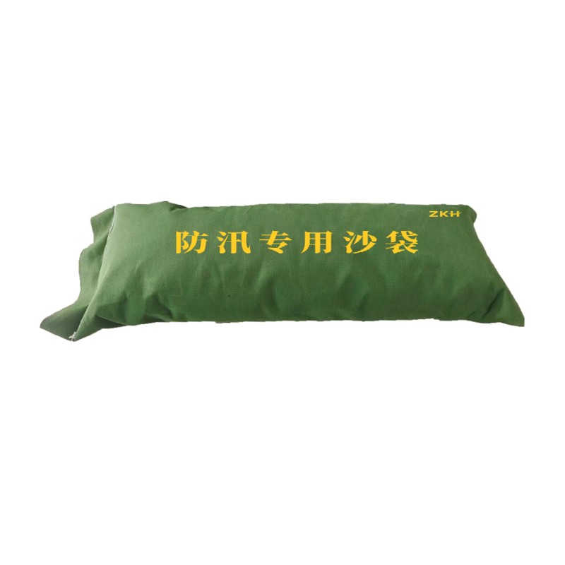 ZKH/震坤行含沙款帆布防汛沙袋SBC443070 300×700mm深绿色 4×4帆布含沙重约20kg(±2.5kg)高清大图