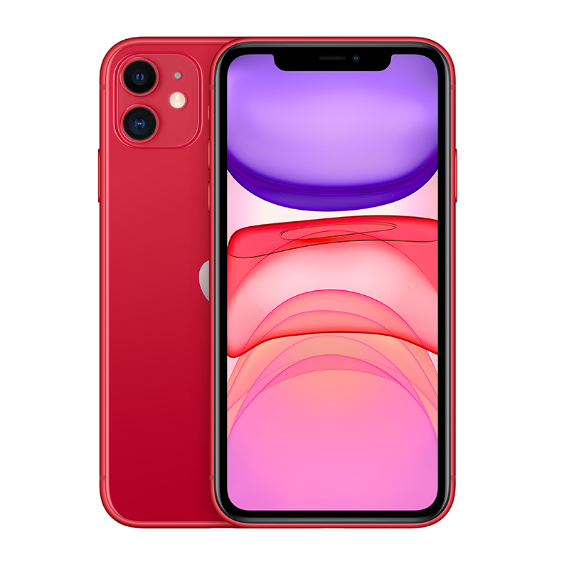 苹果(Apple) iPhone 11 内存64GB 红色 移动联通电信4G全面屏手机(不含充电器与耳机)