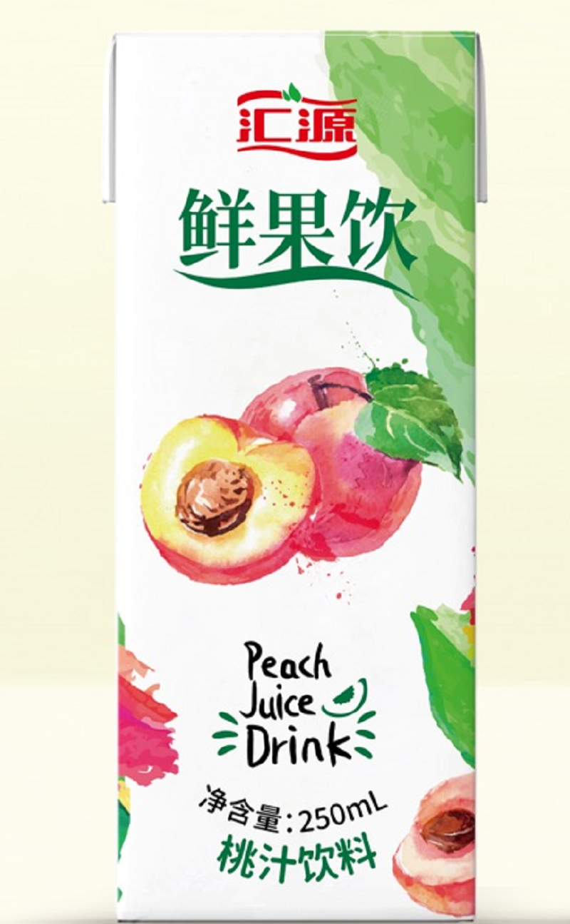 汇源鲜果饮桃汁味250ml