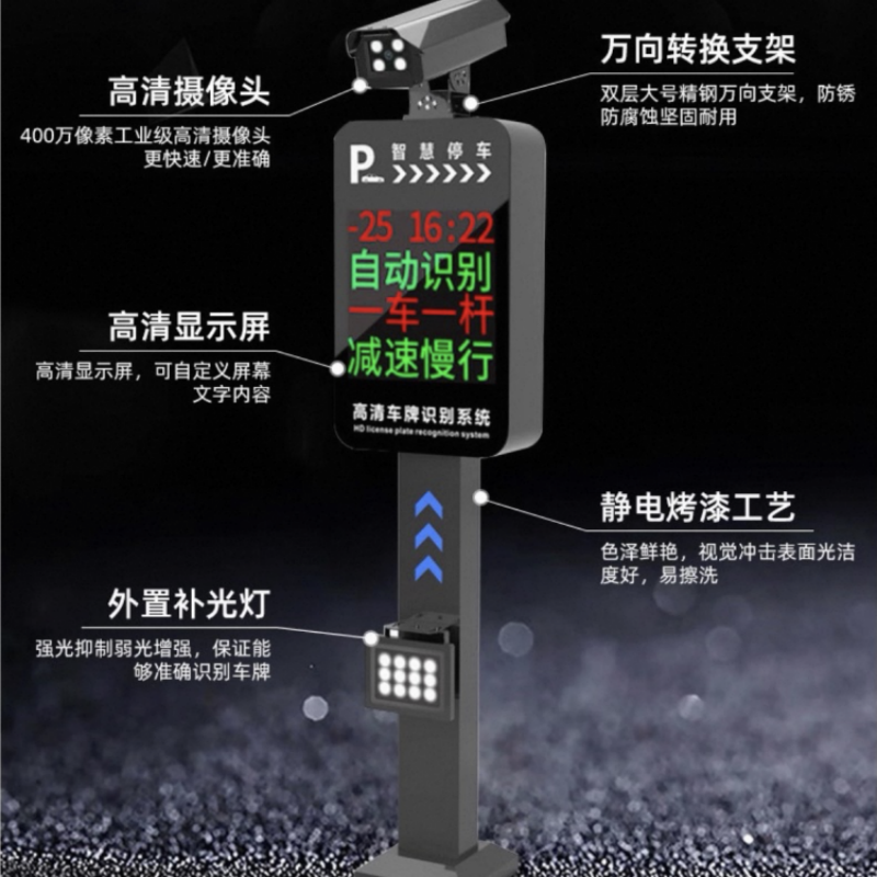 诚智旺 道闸车牌识别系统 NC-SBJ /个高清大图