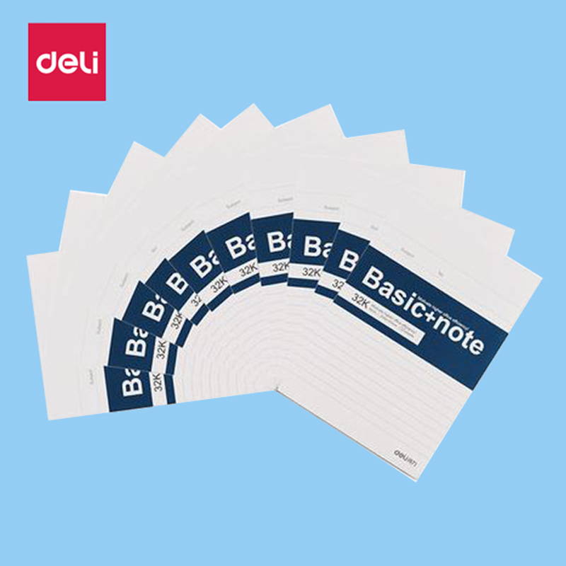 得力(deli)7956 软皮无线胶装本 32页 混色(JL)