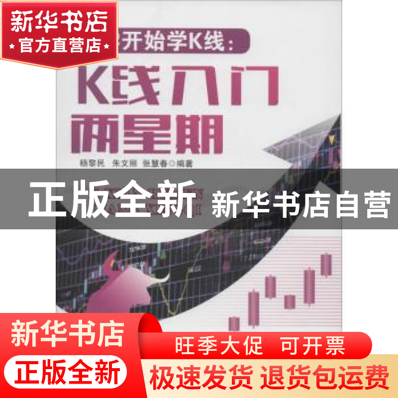 正版 从零开始学K线:K线入门两星期 杨黎民,朱文丽,张慧春编著