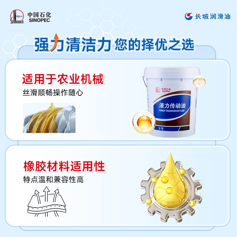 长城 液力传动油 8号 16kg/桶高清大图