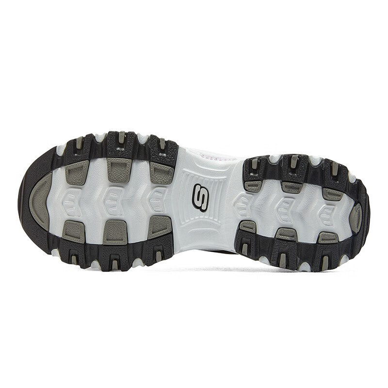 Skechers斯凯奇女鞋新款时尚提花撞色熊猫老爹鞋运动休闲鞋149060-BKLB ZP高清大图