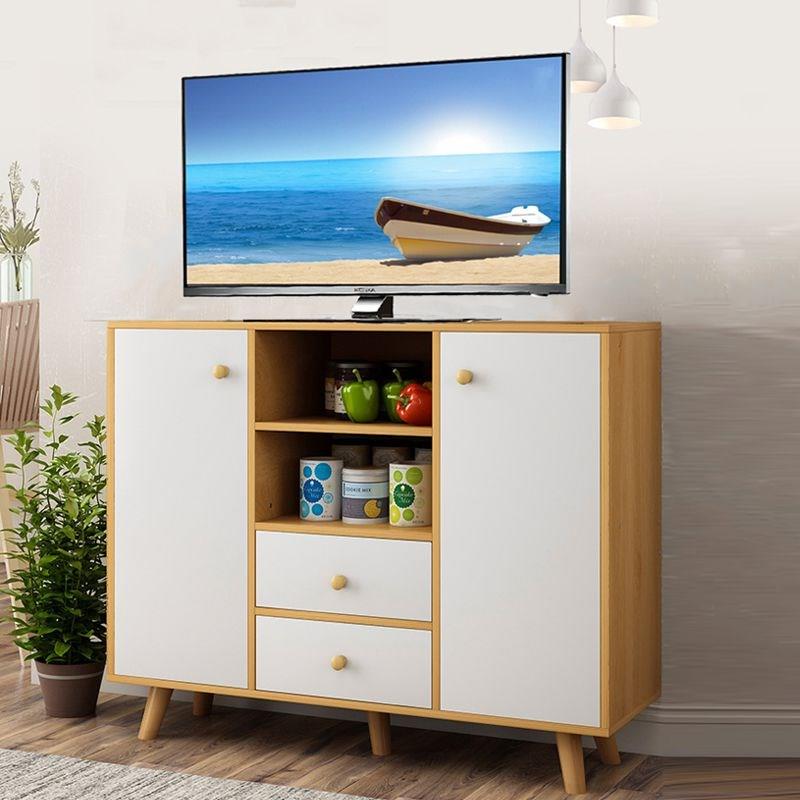 高电视柜1米高80cm超薄高款小户型窄储物加高电视柜简易出租房参数