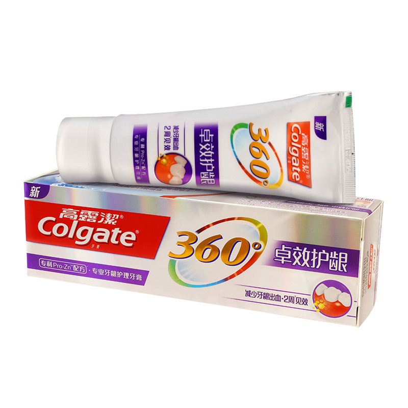 高露洁(Colgate)360-卓效护龈140g 减少牙龈出血 (牙膏)