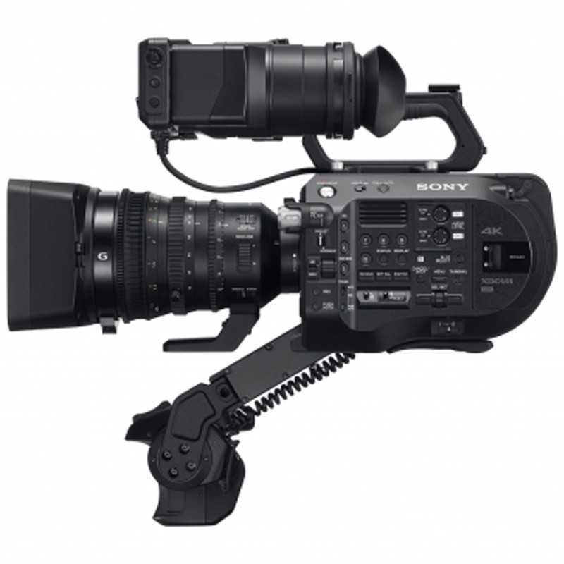 索尼(SONY) PXW-FS7M2K(18-110镜头+32G卡+包+三脚架)4K数码摄像机 约829万像素3.5英寸