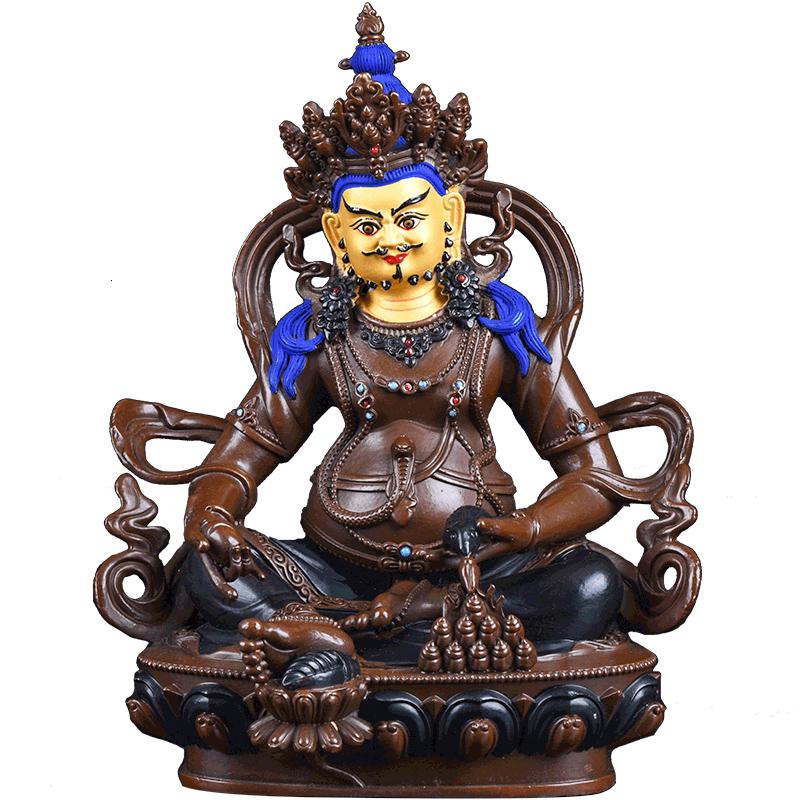 家柏饰(CORATED)佛像 藏传密宗藏巴拉佛教护法摆件画脸高清大图