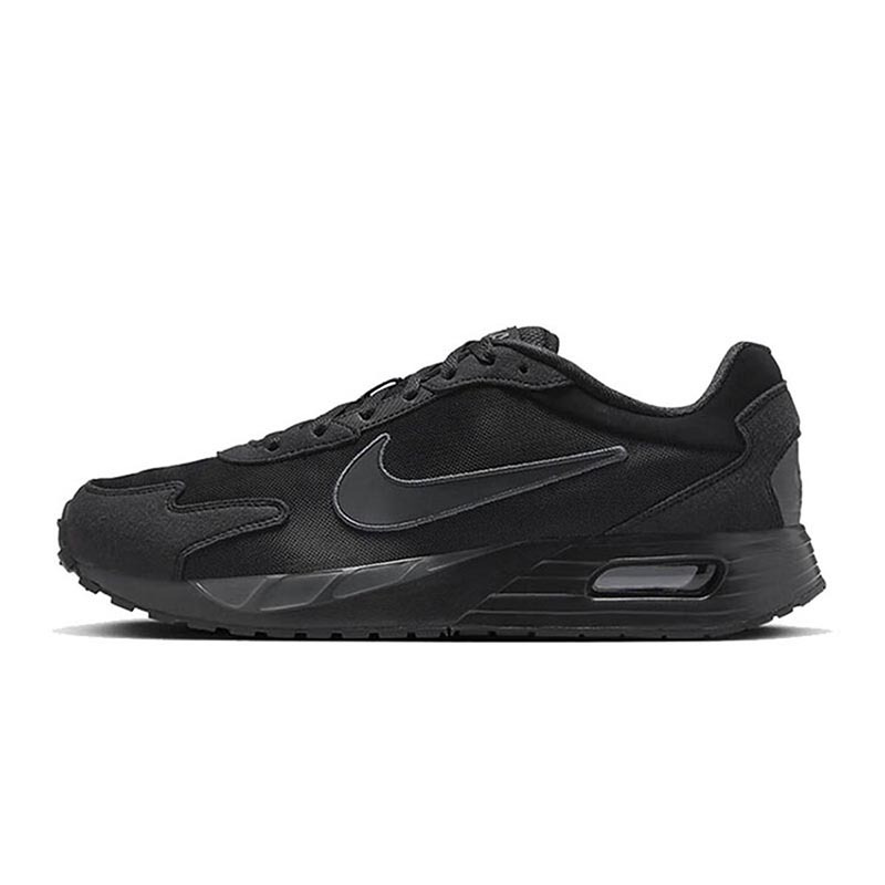 Nike 耐克春季男鞋air Max Solo运动鞋减震全黑复古跑步鞋dx3666-010 In Black