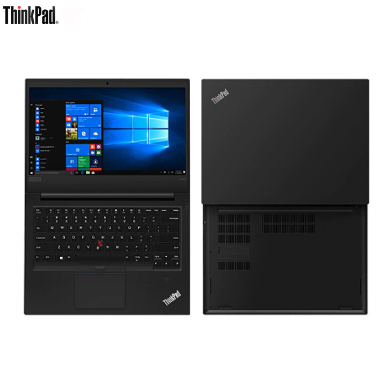 ThinkPad E490-0JCD 14英寸轻薄窄边框笔记本电脑(I5-8265U 4GB 1TB 2G独显 W10h)