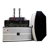 山水(SANSUI) SP3-08家庭KTV音响套装会议专业卡包音箱功放卡拉OK音响设备 SP3-08+ S6-150