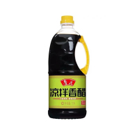 鲁花凉拌香醋凉拌菜用糯米醋纯粮食酿造调味品食用醋 凉拌香醋1L*12瓶