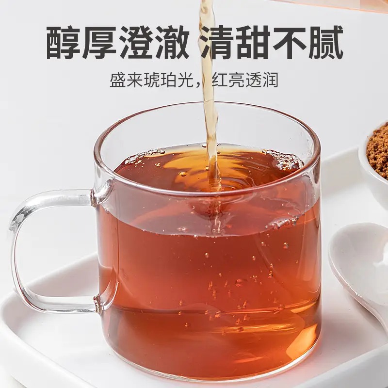 方家铺子 有机红糖粉450g/瓶装_高清大图