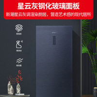 星星(XINGX)168升冷柜冰箱风冷无霜家用超薄电冰箱 立式冷冻柜 电脑温控保鲜柜 BD-168WV5C