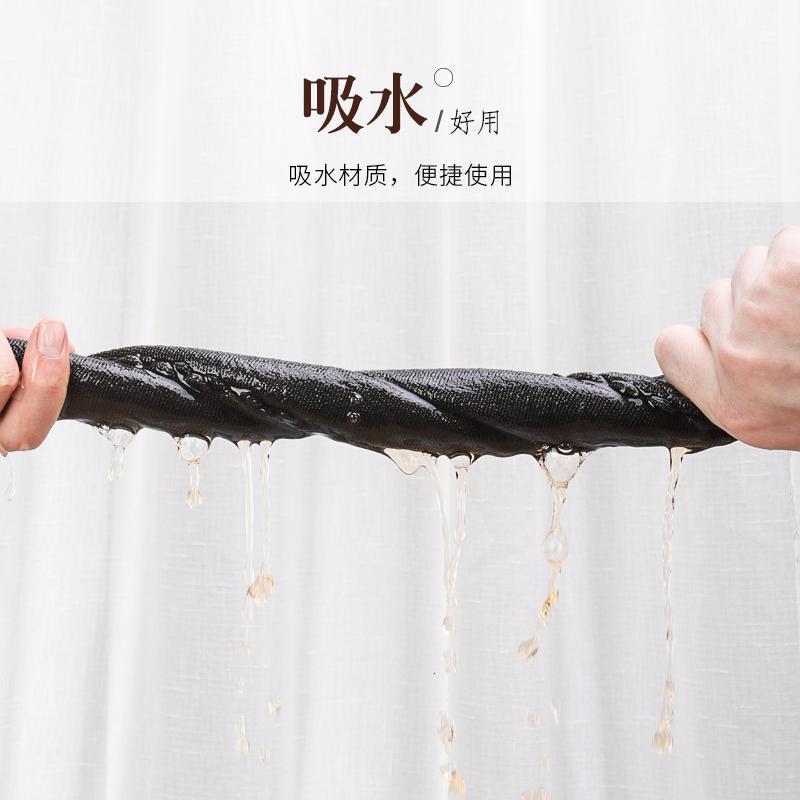 家柏饰(CORATED)棉麻茶布茶巾吸水加厚家用桌布垫茶几抹布荷花泡茶布定制logo高清大图