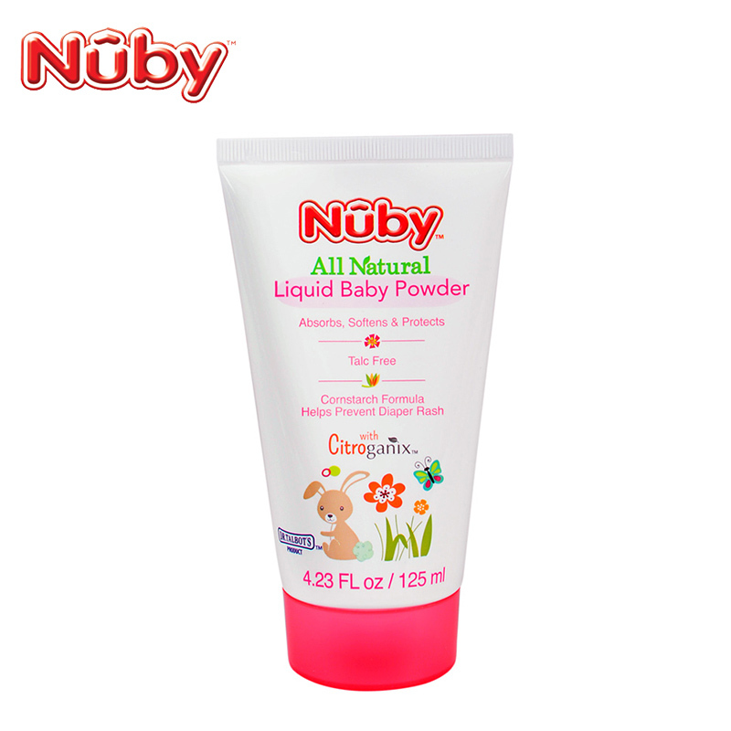 美国nuby/努比 橘子宝宝液态婴儿爽身粉125ml