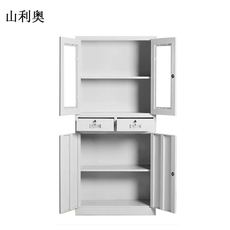 山利奥 中二斗文件柜 850* 390 *1800mm 1个高清大图