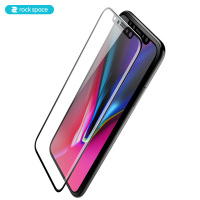 ROCKSPACE iPhone X/XS 钢化膜3D曲面全屏软边膜 0.23MM 超薄