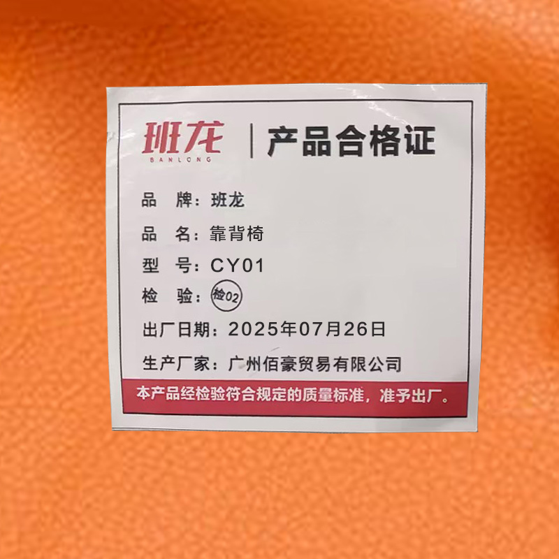 班龙靠背椅CY01把高清大图