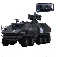 流浪地球运载车模型合金行星发动机周边运输车运兵车
