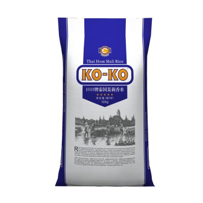 口口(KO-KO)泰国茉莉香米 泰米 原装进口大米10KG