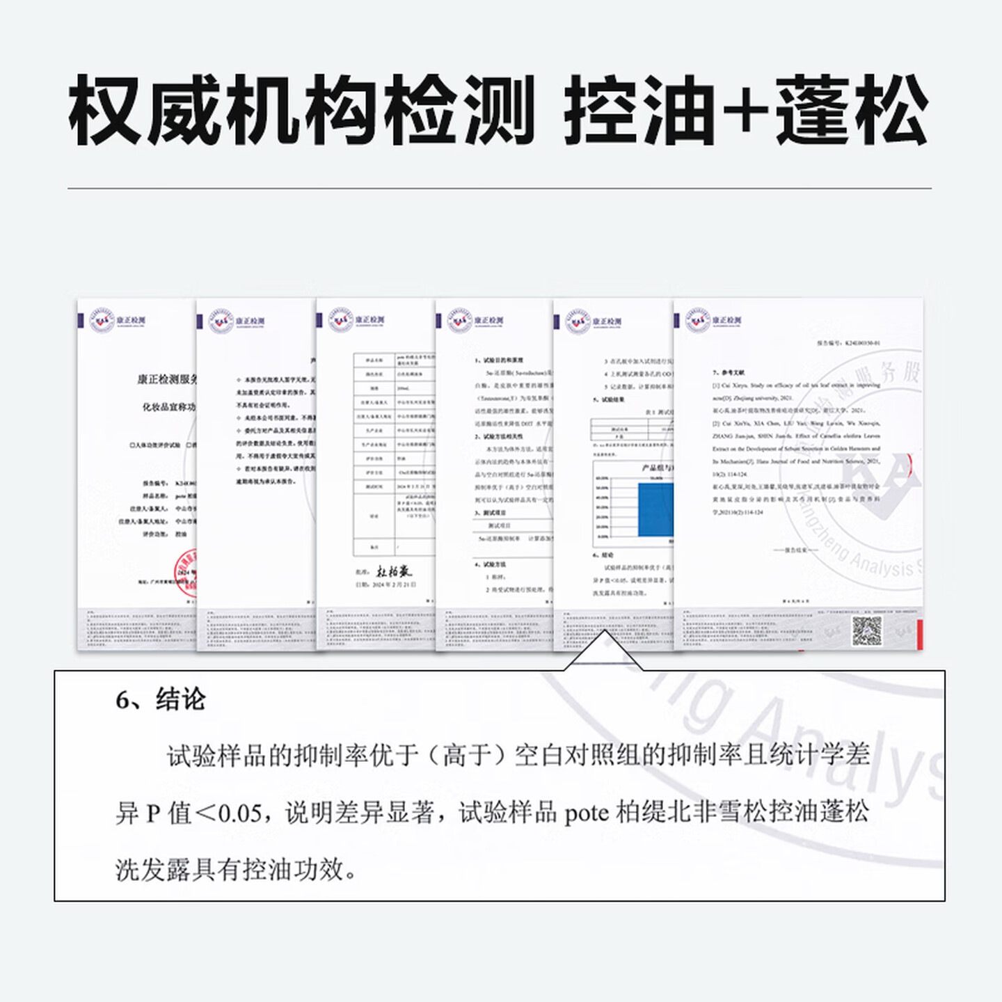 柏缇 控油洗沐套装 (海盐沐浴露+北非洗发水) 除螨控油 蓬松留香 505ml*2高清大图