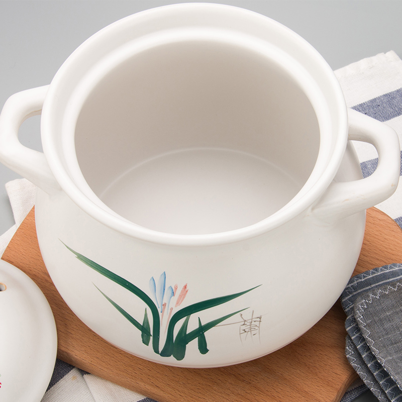 1650ml适合1-2人 [优选]大容量砂锅耐高温陶瓷煲明火烧炖锅汤锅