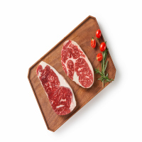 原切牛排无腌制无拼接牛排套餐8片装(西冷150g*4片+眼肉150g*4片)黄油+迷迭香+胡椒海盐+厨房纸+黑椒酱