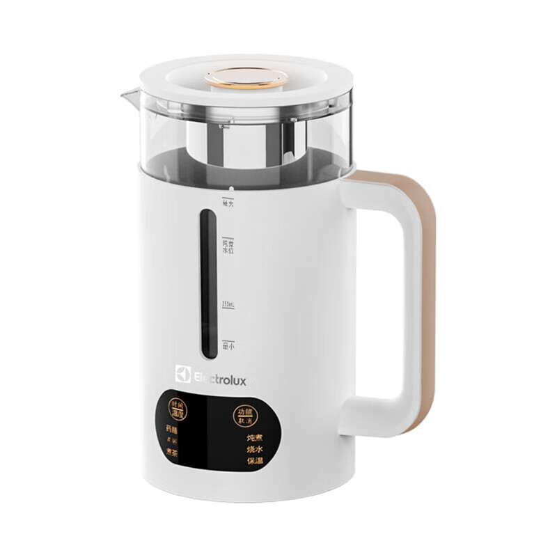 伊莱克斯 养生壶智能家用保温600ML煮茶壶EGEK6120