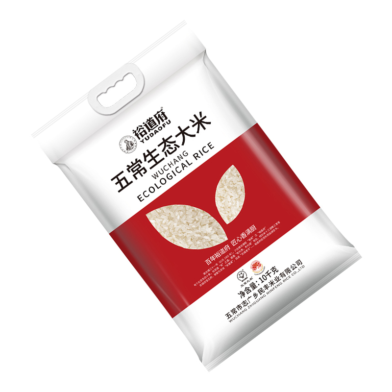 裕道府 五常生态大米(单层袋真空装) 10kg 袋高清大图