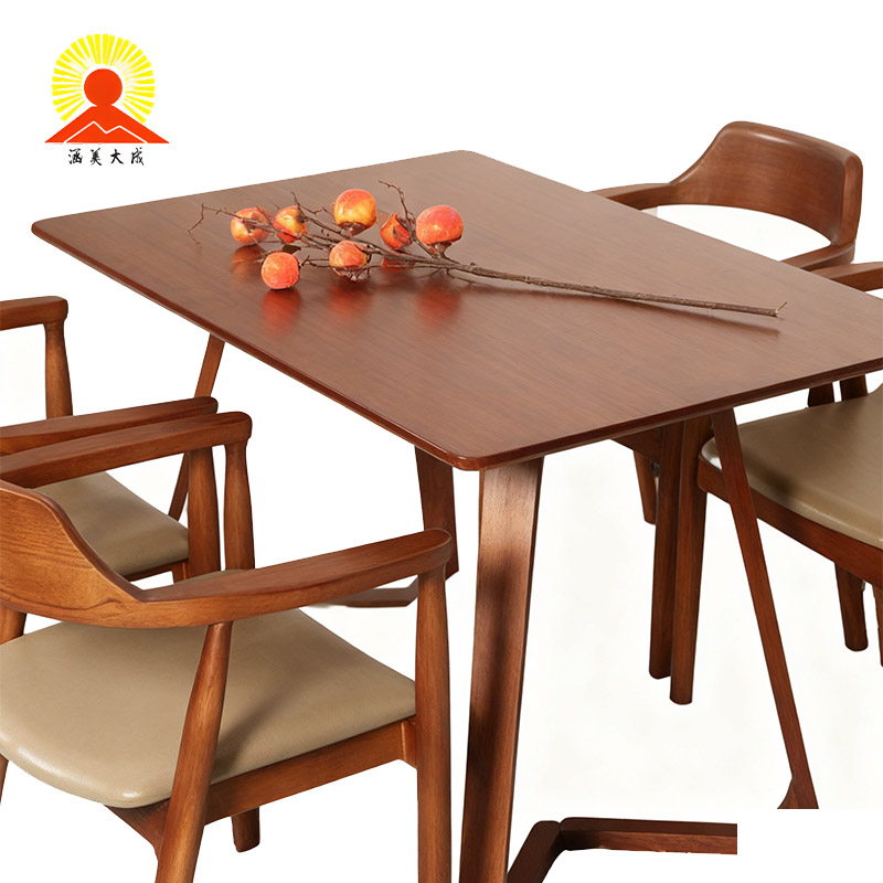 涵美大成 桌椅套装(一桌四椅)HMDCCY21101 套高清大图