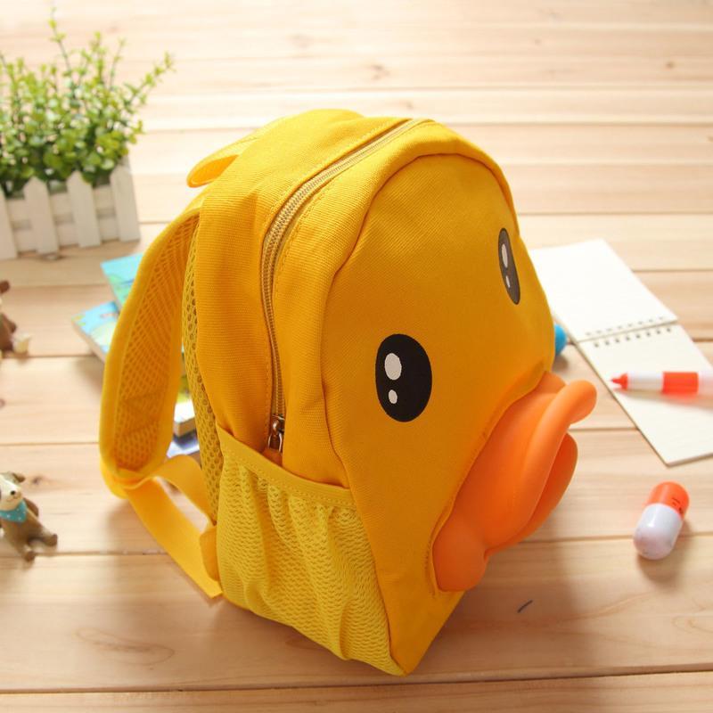 儿童书包大黄鸭小背包幼儿宝宝035岁卡通逛街幼儿园小中班书包小号