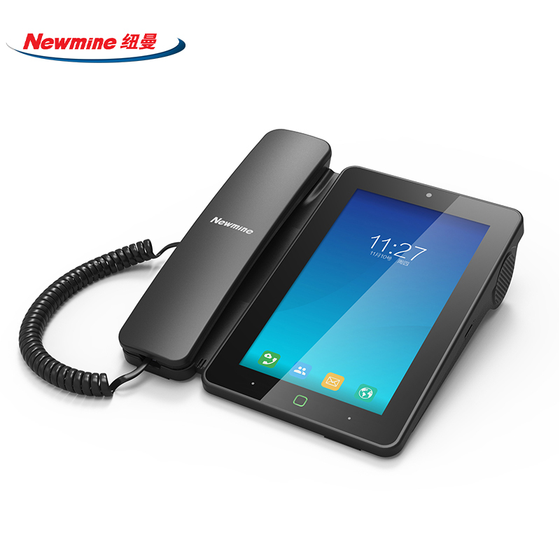 纽曼(Newmine)Z5628D高配版录音9000小时 安卓智能录音电话可视话机视频电话 黑名单拦截对讲电话高清大图