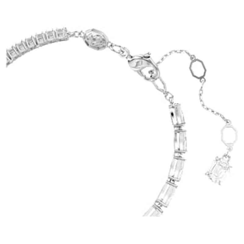 Swarovski施华洛世奇闪耀珠光手链女款多尺寸rhodium镀层施华洛世