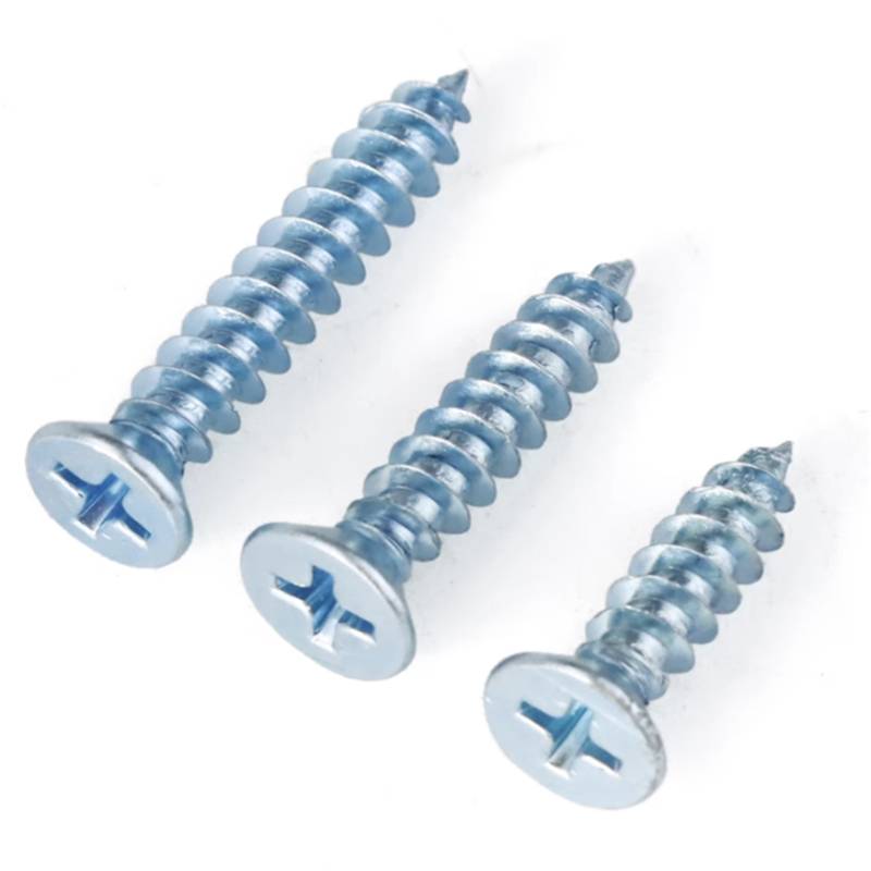 京铁威 镀锌十字沉头自攻螺丝M4*25/个高清大图