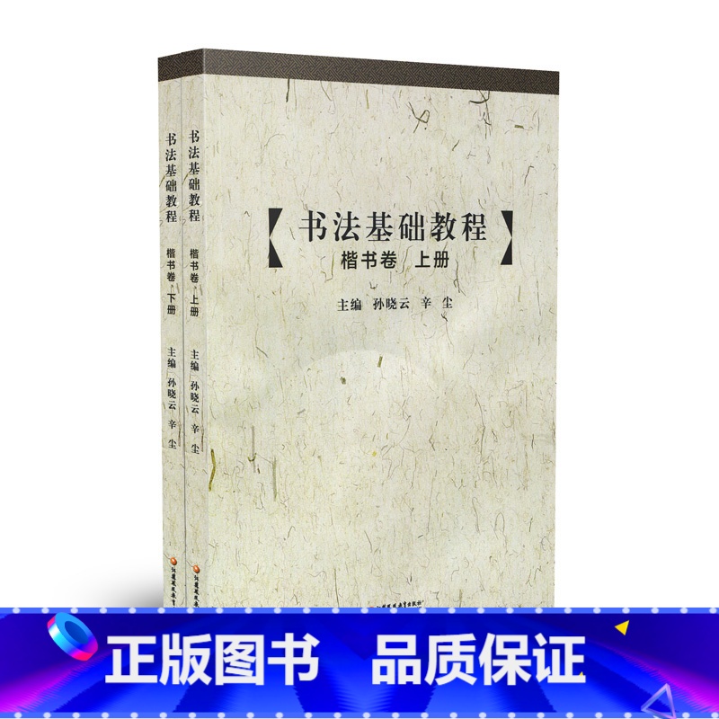 【正版】孙晓云教你学书法 书法基础教程楷书卷上下册 含光盘 零基础学楷书 毛笔书法入门 少儿书法基础教程 名碑名帖书法