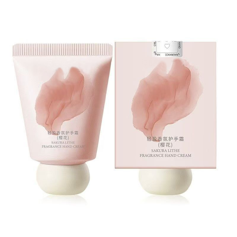 智美环球 樱花护手霜40g 香氛滋润防干裂不黏腻手霜方便携带