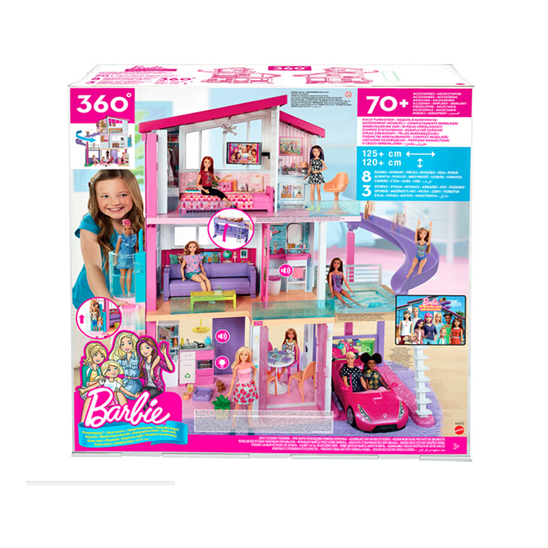 芭比新梦想豪宅 芭比娃娃 女孩玩具 礼物 FHY73高清大图