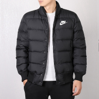 Nike耐克男装 2018冬季新款运动休闲时尚立领舒适保暖轻便羽绒服外套928820-010 L 928820-010