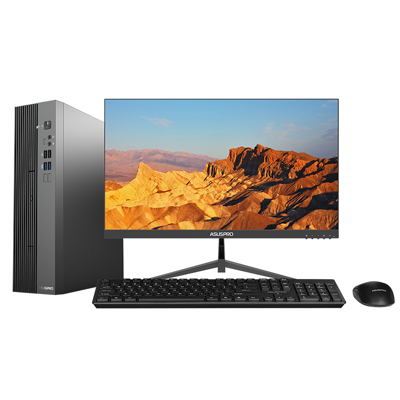 联硕弘道 DZ500SQ国产商用台式机 兆芯KX-U6780A/16G/512G/银河麒麟系统试用版/24.5英寸高清大图