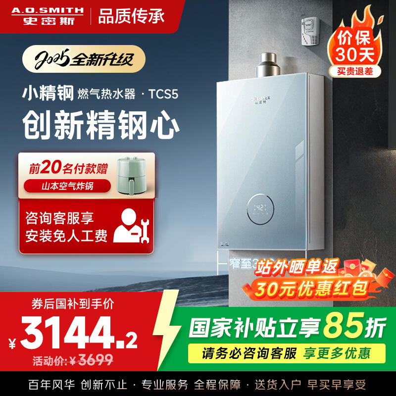 史密斯佳尼特燃气热水器JSQ31-TCS5