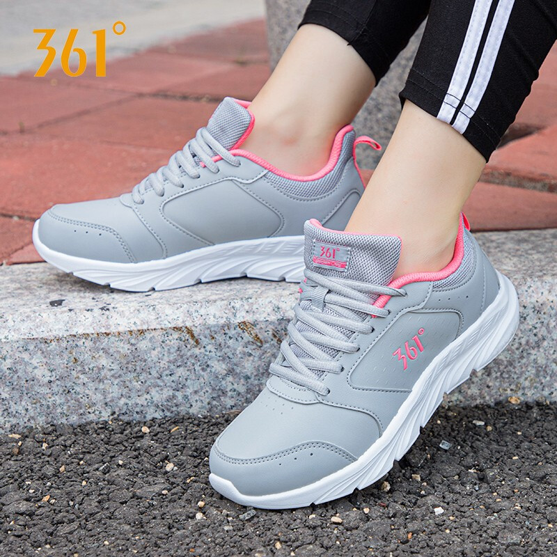 361女鞋运动鞋女2022年春季新款361度皮面防水休闲跑步鞋r参数