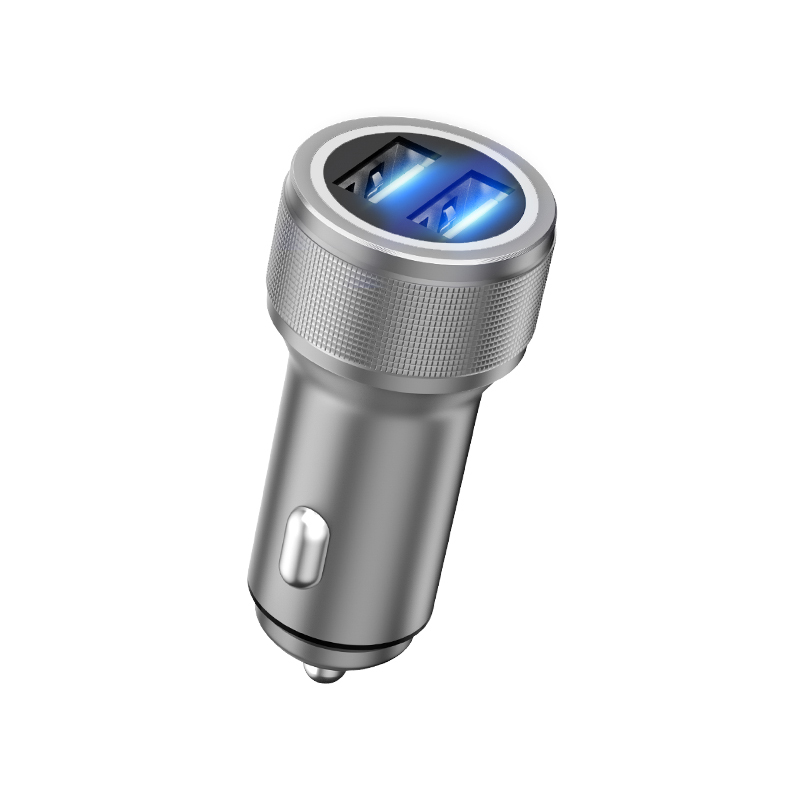 纽曼 车载充电器C39-2 灰色