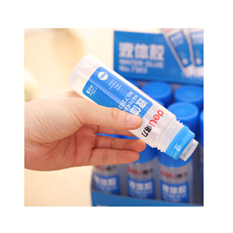 得力(deli)7303大瓶液体胶水125ML胶水单瓶装