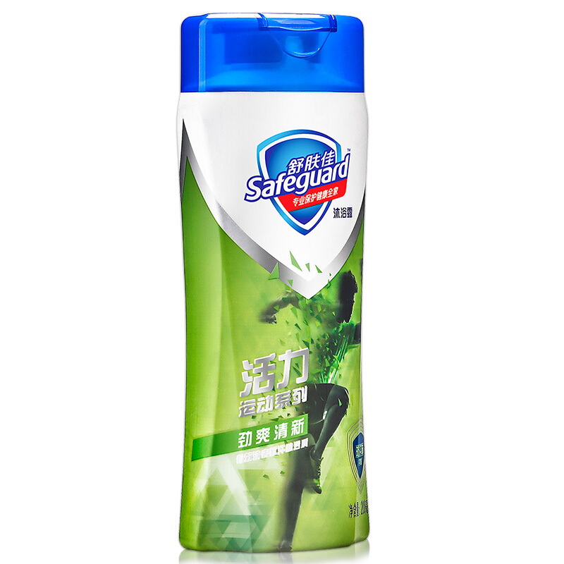 舒肤佳(Safeguard )活力运动 劲爽清新沐浴露200毫升泡澡 宝洁出品