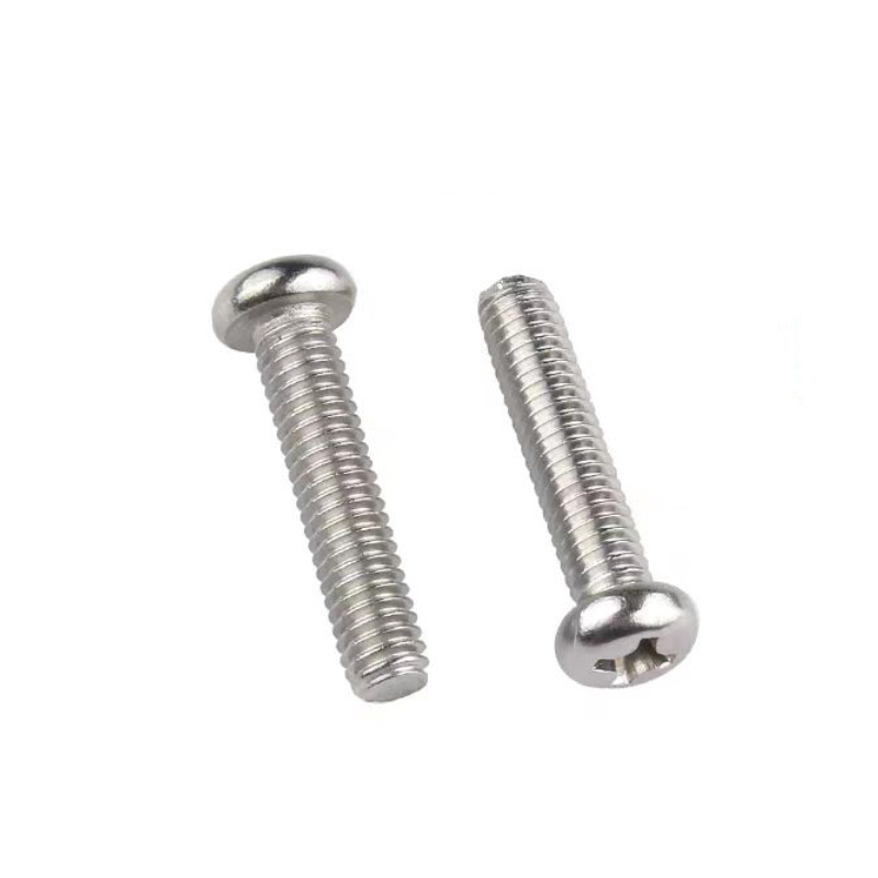 滇固 304不锈钢十字圆头螺栓 M5×20mm 百个高清大图